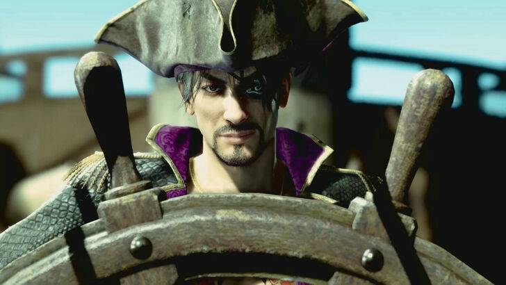 Come un drago: Pirate Yakuza porterà una virilità comica ad un altro livello