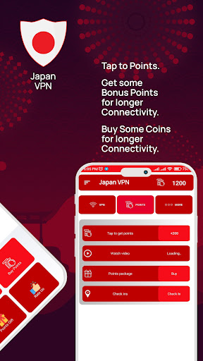 Japan VPN Get Japanese IP 螢幕截圖 1