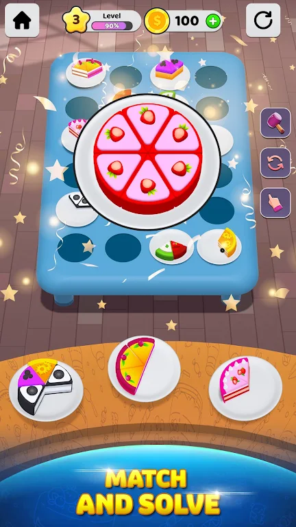 Cake Sort 3D - Sorting Games 螢幕截圖 2