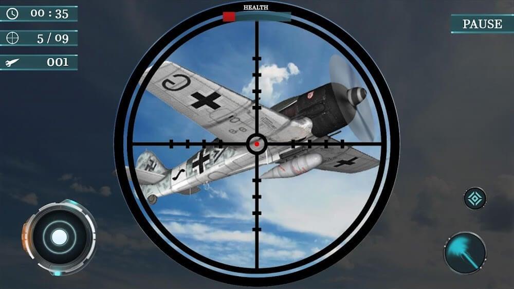 Fighter Jet: Airplane shooting Captura de pantalla 2