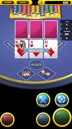 Three Card Poker 螢幕截圖 1