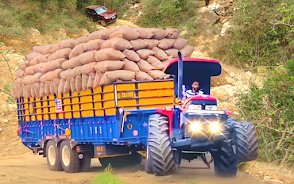 Tractor Trolley Farming Games 螢幕截圖 0