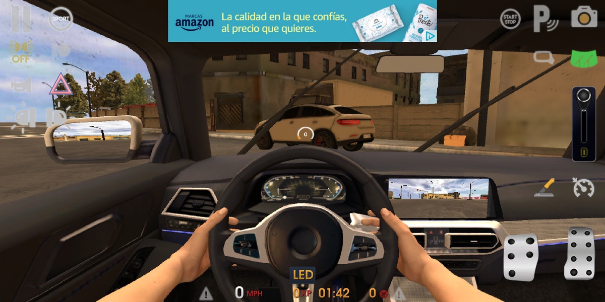 Driving School Sim Captura de pantalla 2
