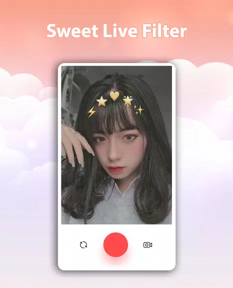 Sweet Live Filter Face Camera 螢幕截圖 2