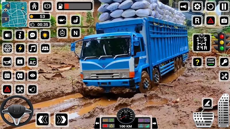 Offroad Mud Truck Driving Game 螢幕截圖 0