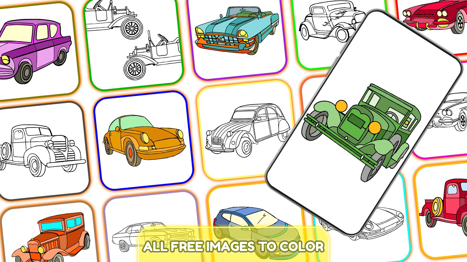 Classic Cars Paint by Number ဖန်သားပြင်ဓာတ်ပုံ 2