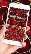 Love - Heart Keyboard 螢幕截圖 2