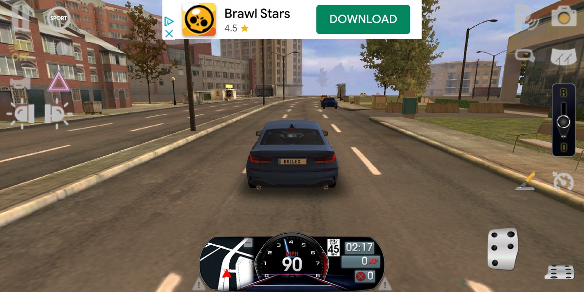 Driving School Sim Captura de pantalla 1