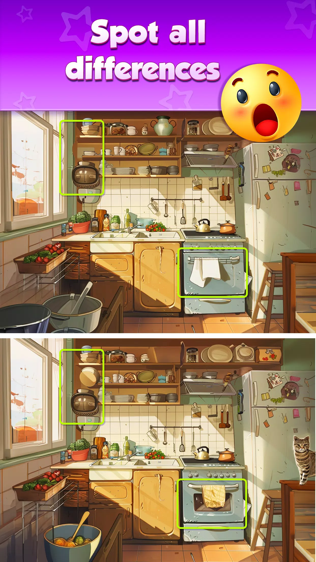 Find 5 Differences Train Brain 螢幕截圖 0
