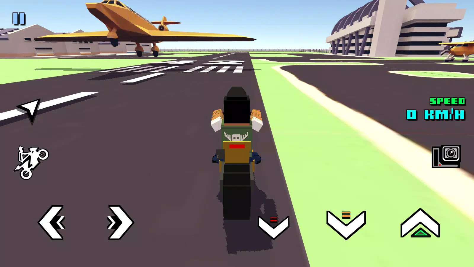 Blocky Moto Racing Capture d'écran 3