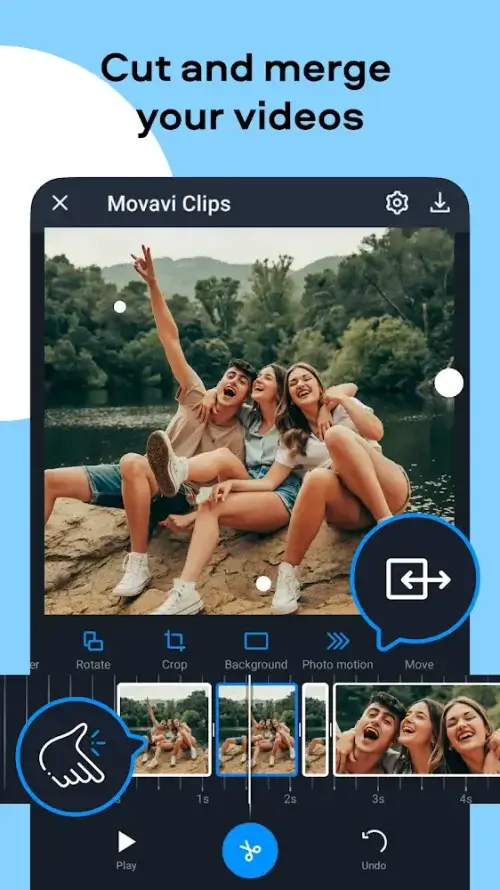 Movavi Clips - Video Editor 螢幕截圖 2