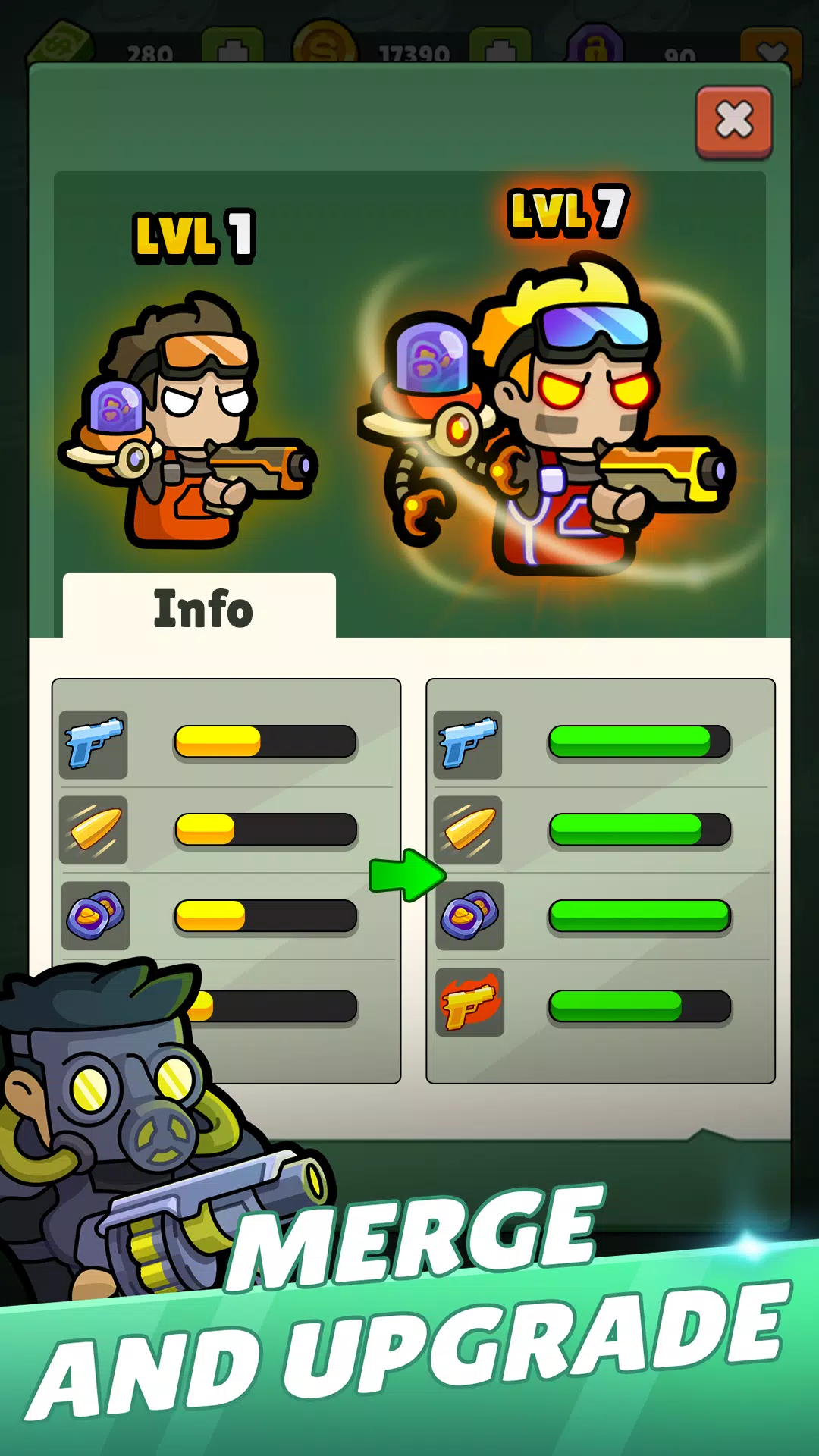 Merge Mercs Zrzut ekranu 1