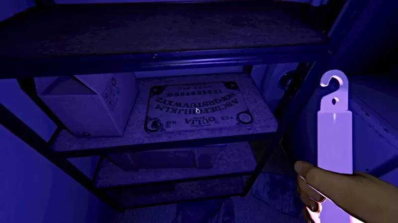 Scheda Ouija in fasmofobia