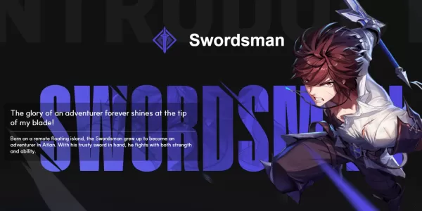 Swordsman class showcase from Crystal of Atlan