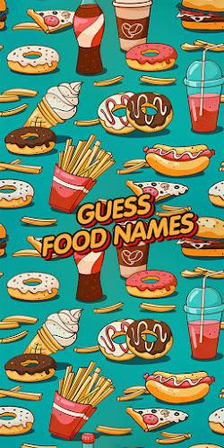 Guess food games Screenshot 0