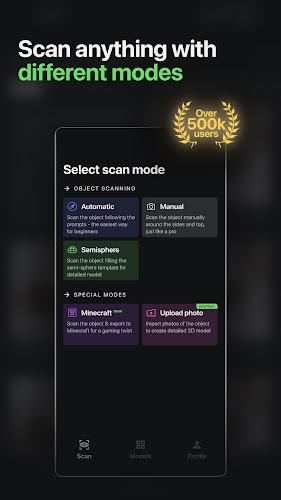 MagiScan - AI 3D Scanner app 螢幕截圖 1