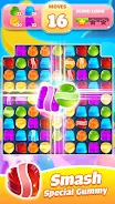 Jelly Jam Crush- Match 3 Games ဖန်သားပြင်ဓာတ်ပုံ 1