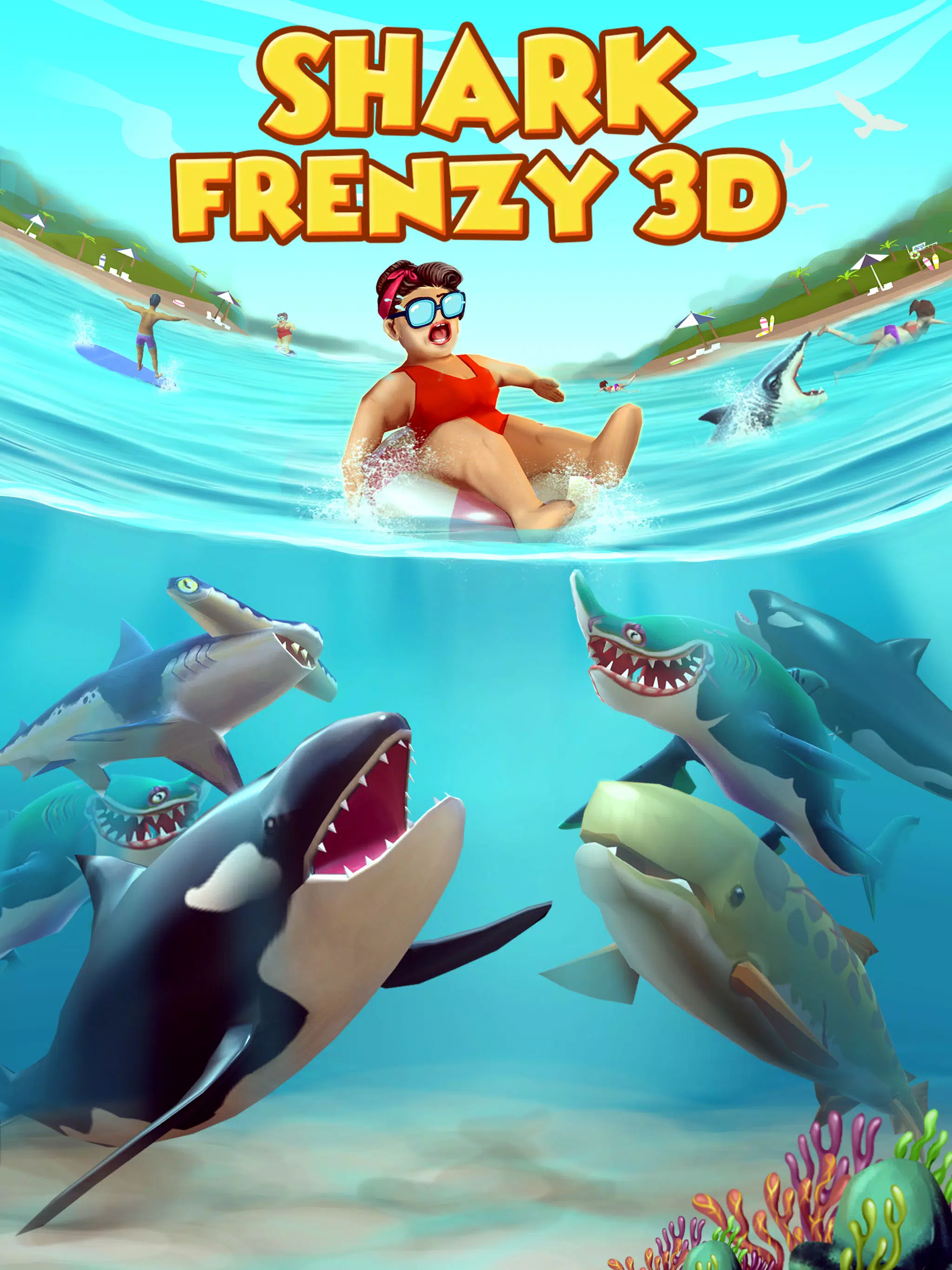 Shark Frenzy 3D Скриншот 0