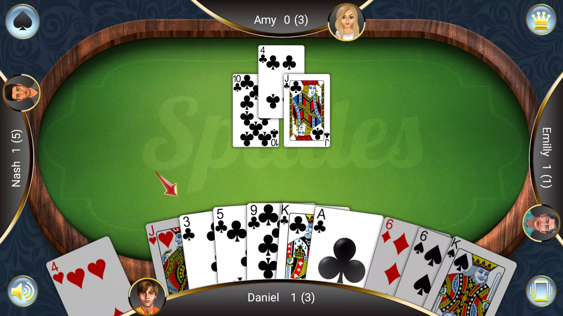 Spades: Card Game 螢幕截圖 0