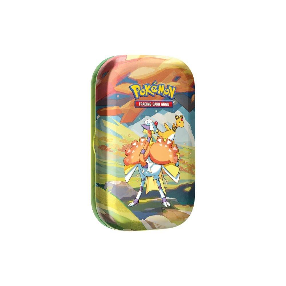 Pokémon TCG: Vibrant Paldea Mini Tin - Espatra & Ampharos