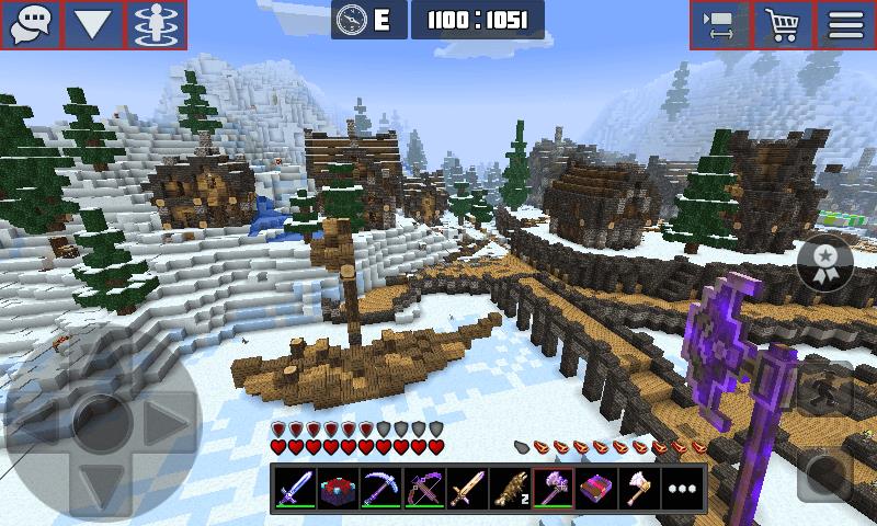 Schermata Planet of Cubes Craft Survival 2