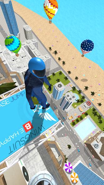 Base Jump Wing Suit Flying Mod ဖန်သားပြင်ဓာတ်ပုံ 1