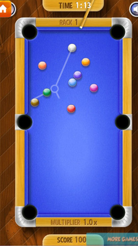 8 Ball Billiards-Pool Billiards Pro Star balls Game 스크린샷 3