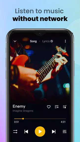 Music Player & MP3 Player Ảnh chụp màn hình 1