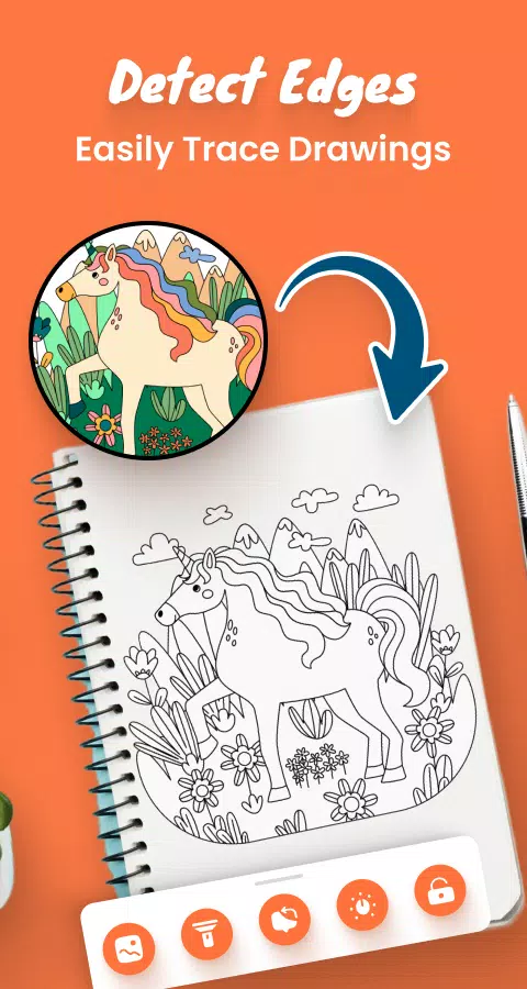 Draw sketch : Sketch and Paint 螢幕截圖 3