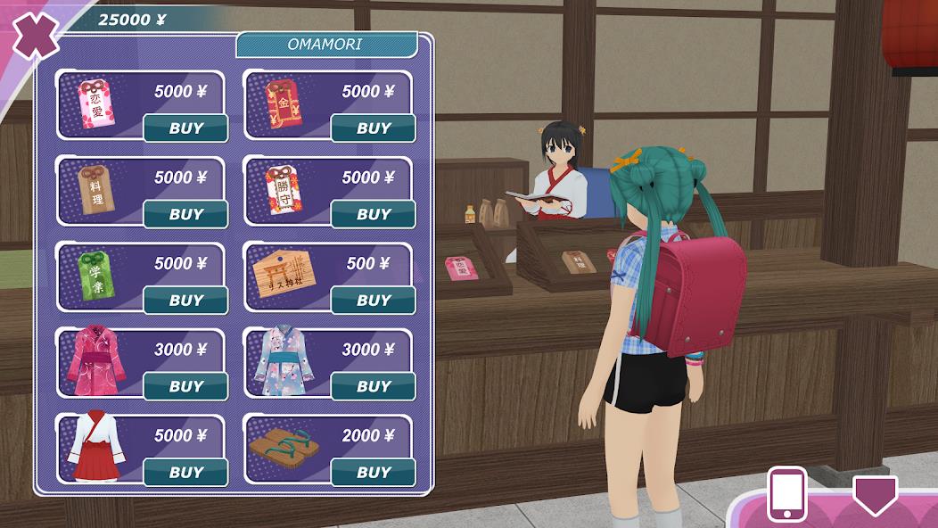 Shoujo City 3D Mod 螢幕截圖 1