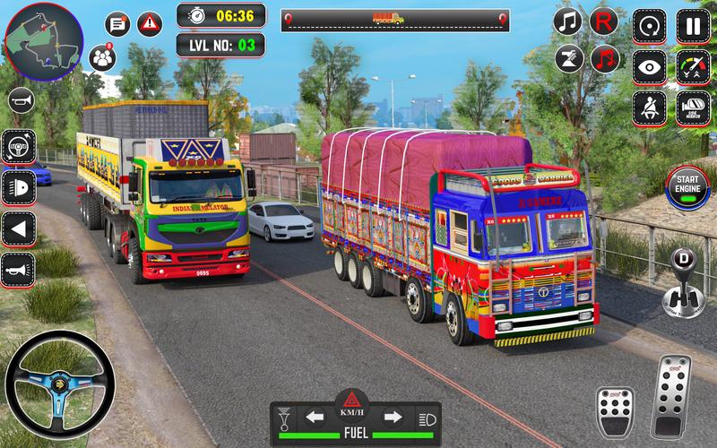 Indian Truck Drive Truck Games Captura de tela 3