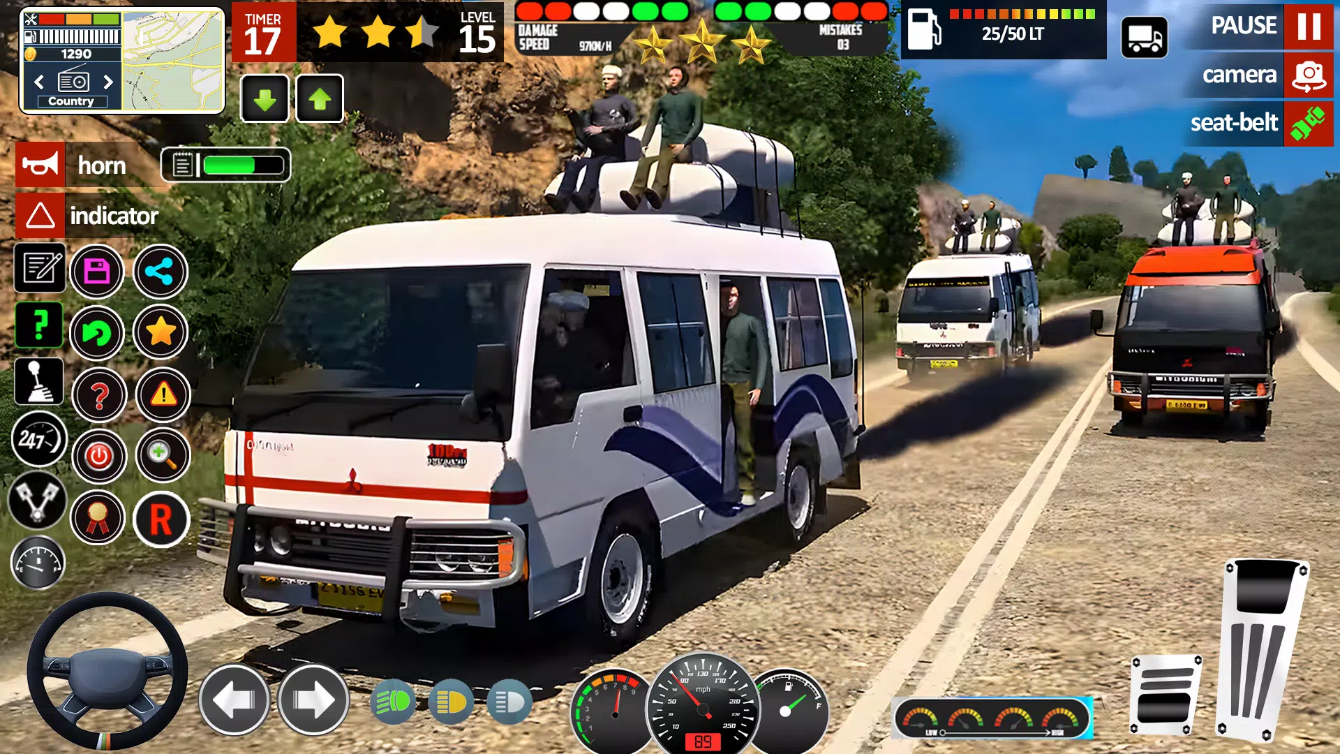 Mini Bus Game: Bus Driving 3D 螢幕截圖 2