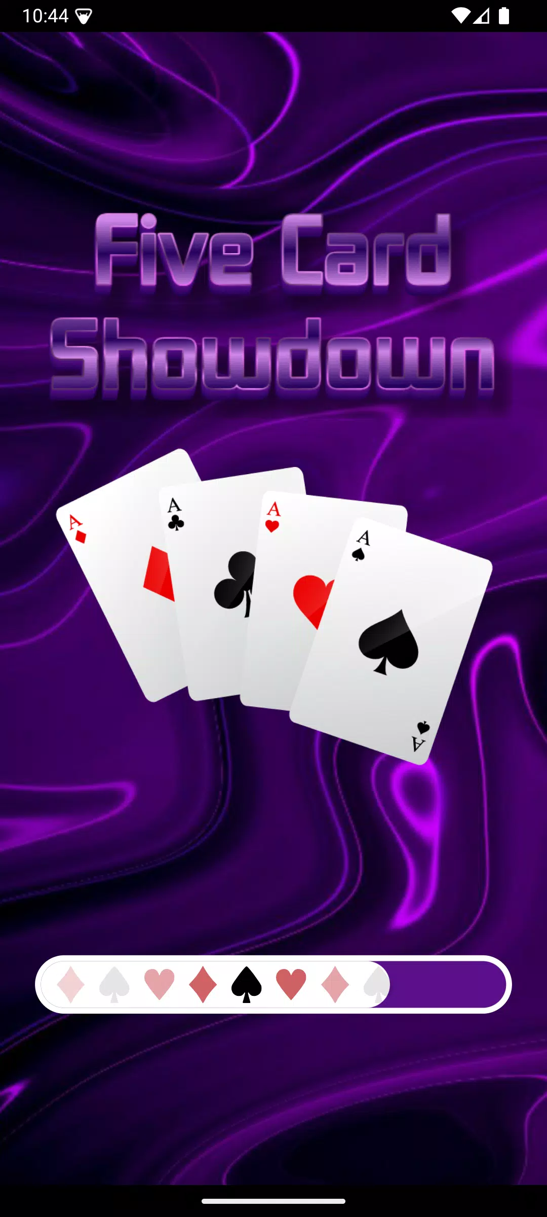 Five Card Showdown Schermafbeelding 0