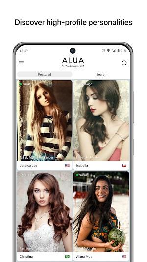 Alua Messenger 螢幕截圖 2