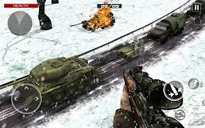 Schermata World War 2 Gun Shooting Games 3