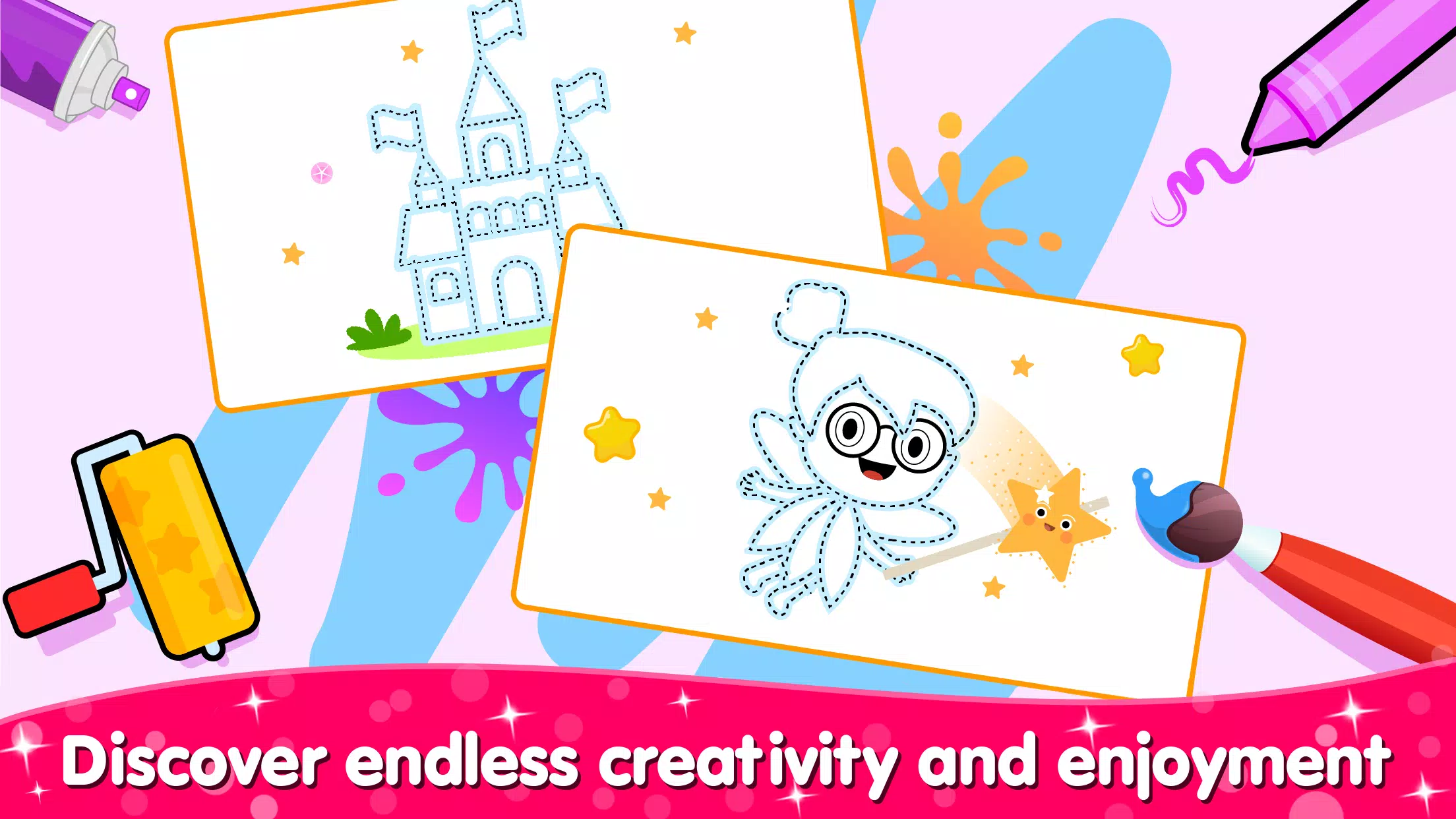 Schermata Coloring and Drawing For Girls 3