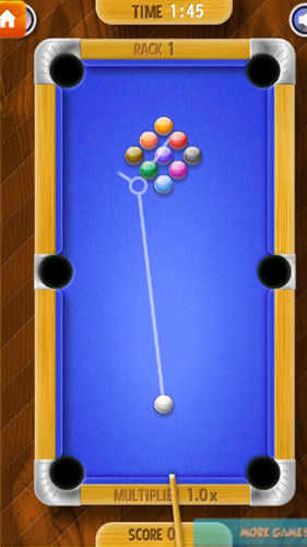 8 Ball Billiards-Pool Billiards Pro Star balls Game 스크린샷 0