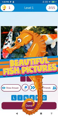 fish quiz games 螢幕截圖 3