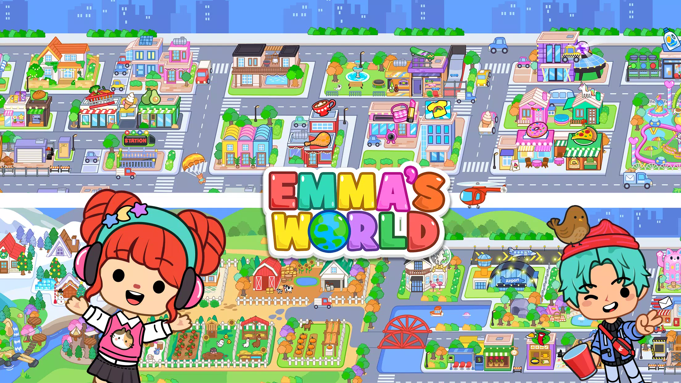 Emma’s World - Town & Family スクリーンショット 1