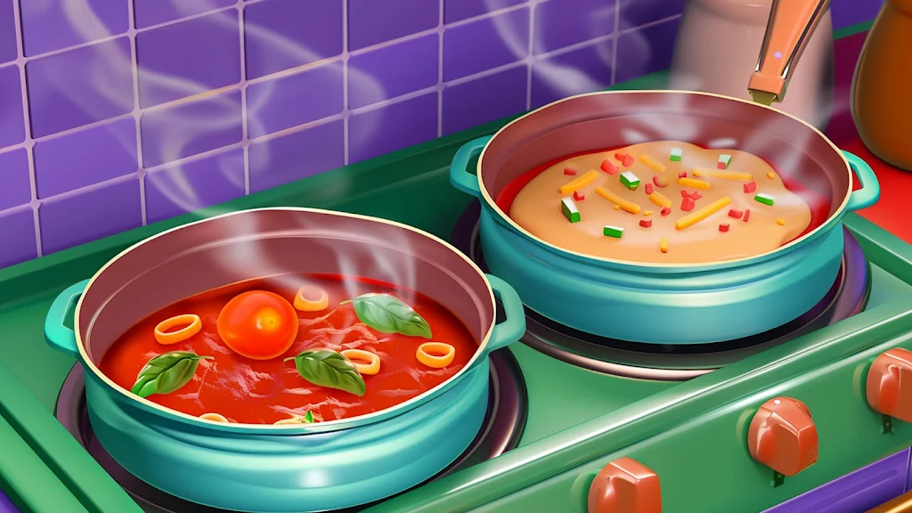 Pizza Maker Cooking Girls Game 螢幕截圖 3