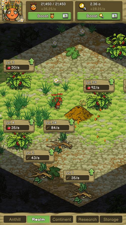 Idle Ant Colony Zrzut ekranu 2