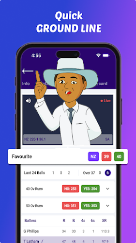 CrickZone: Live Cricket Scores 螢幕截圖 2