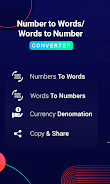 Numbers to Words Converter 螢幕截圖 0