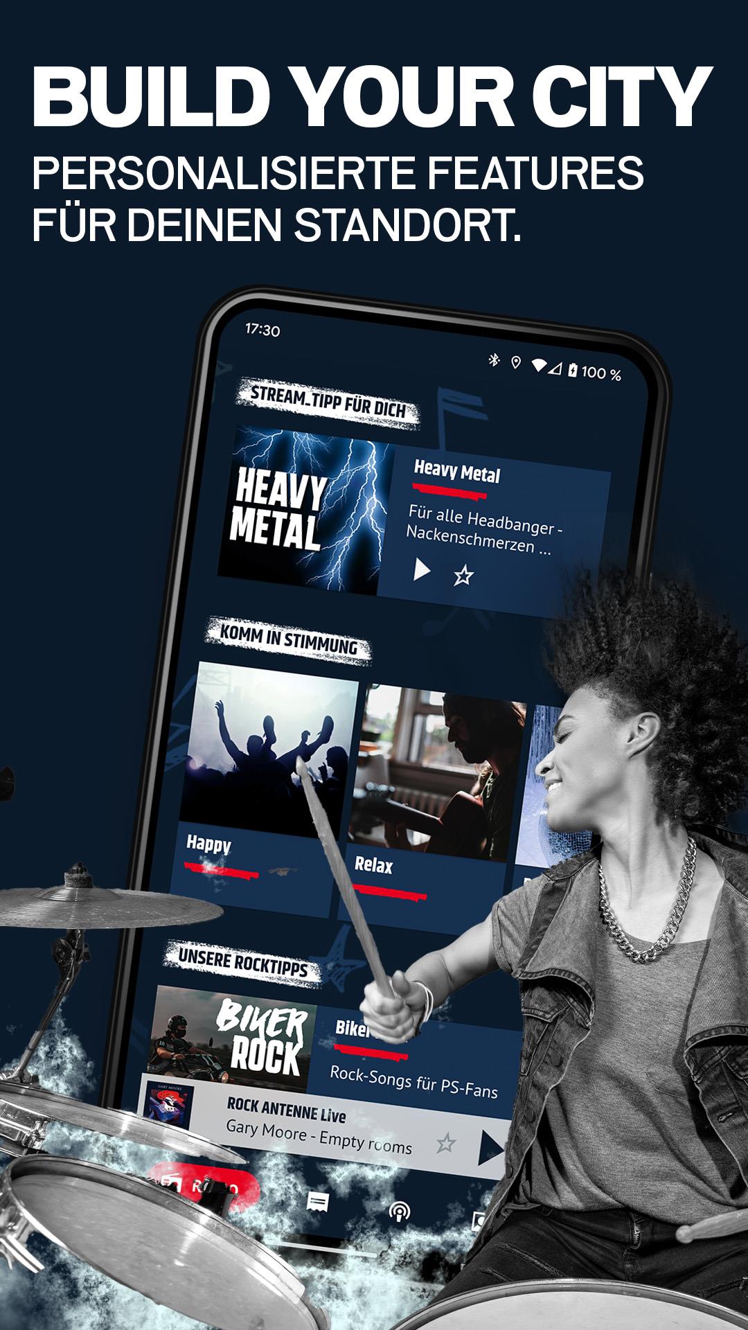 ROCK ANTENNE - Rock nonstop! Schermafbeelding 3