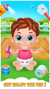 cute babysitter daycare game ဖန်သားပြင်ဓာတ်ပုံ 2