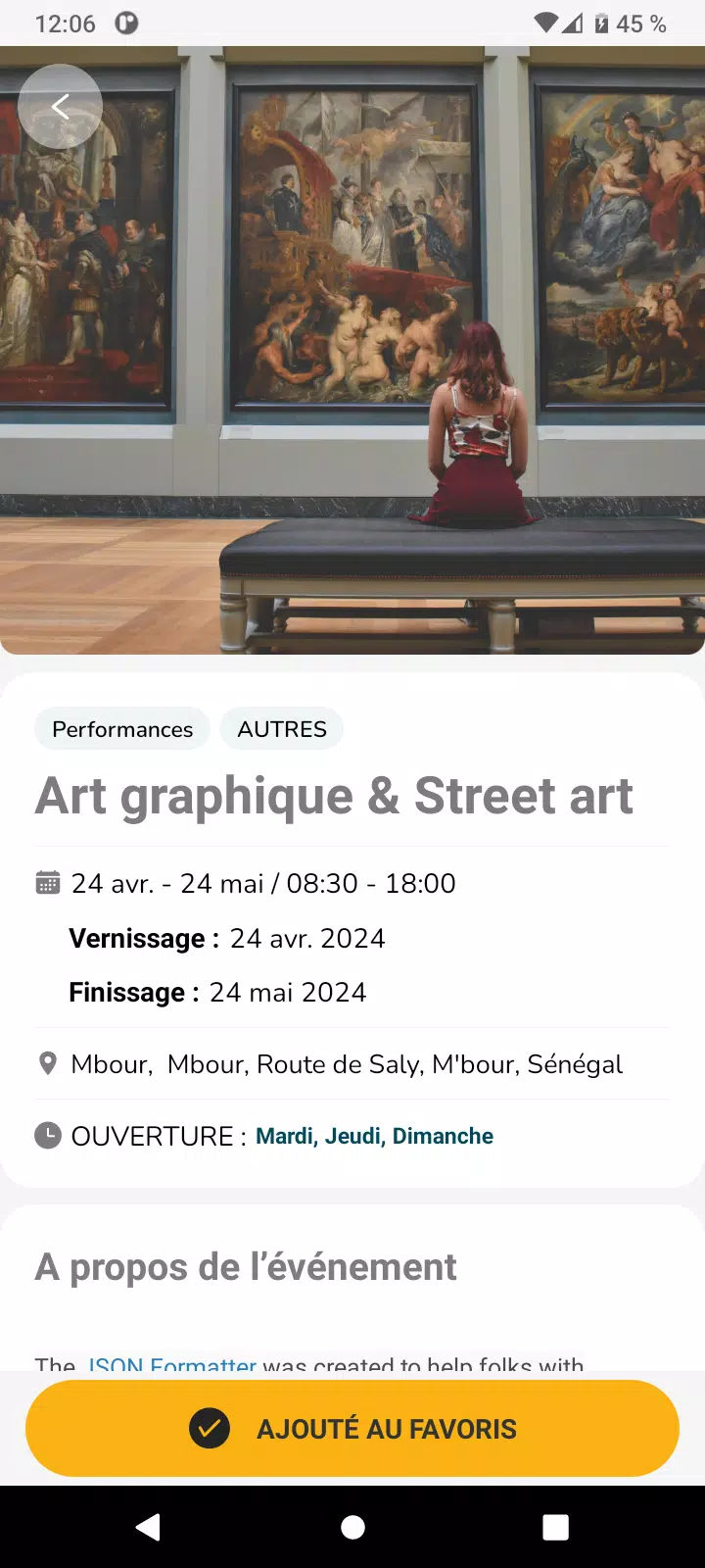 Biennale 螢幕截圖 1