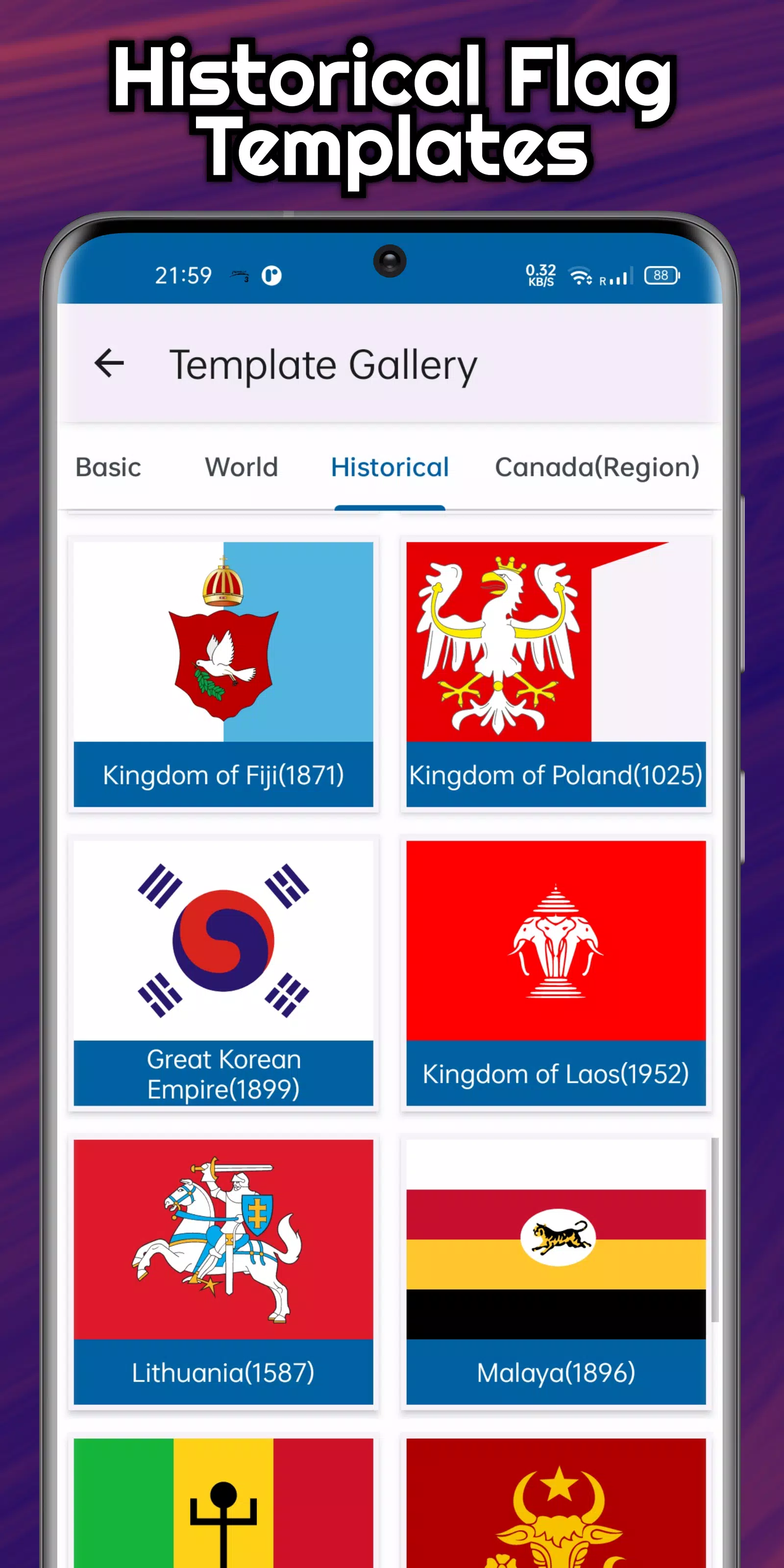 A+ Flag Maker 스크린샷 1