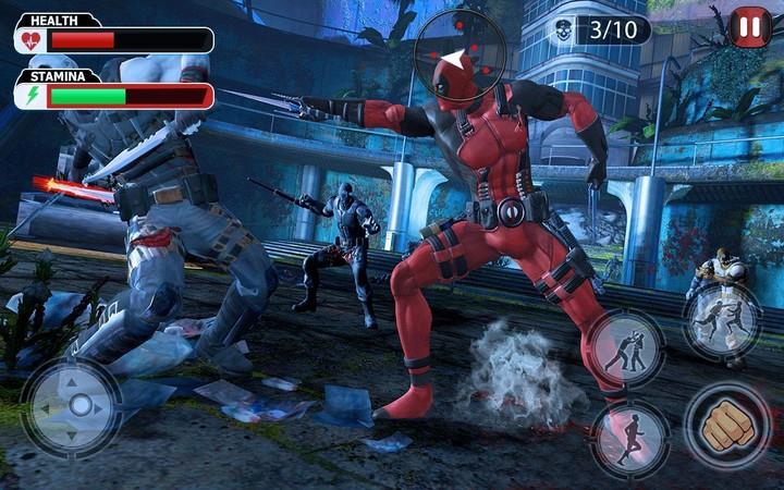 SuperHero Fighting Game:Taken7 螢幕截圖 1