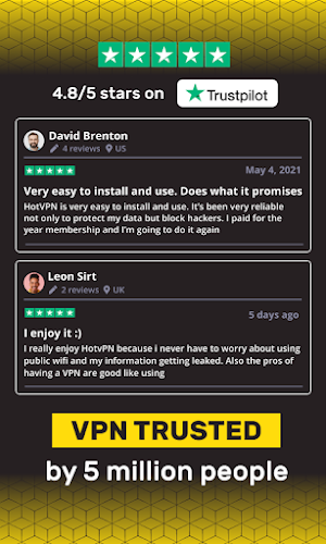 Hot VPN: Super Fast & Safe Zrzut ekranu 2