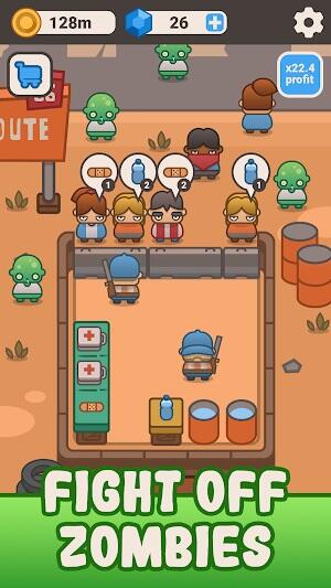 Atualização do posto avançado ocioso Mod Apk